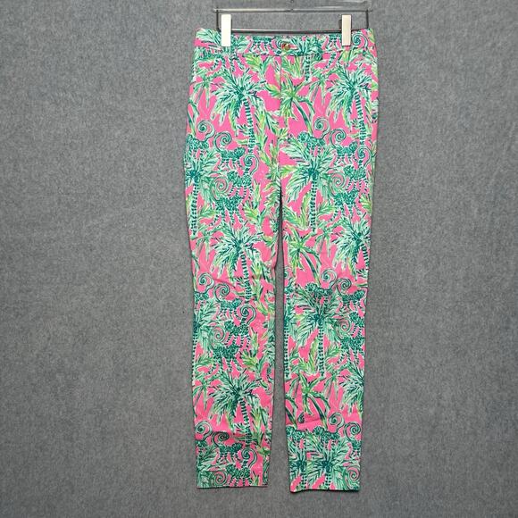 Lilly Pulitzer Pants - Lilly Pulitzer Kelly High Rise Skinny Ankle Pants, Sz 2